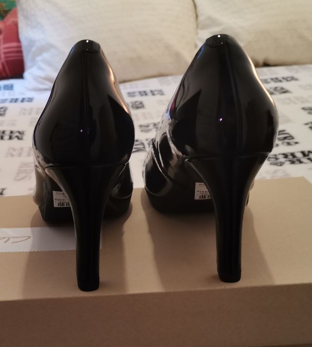 Clarks zapatos tacón mujer