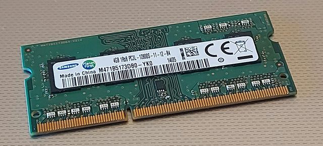 2 Memorias de 4gb DDR3 Sodimm Samsung 