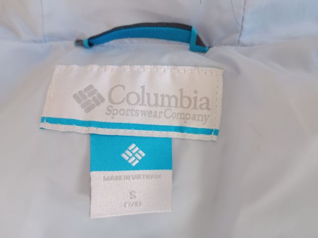 ANORAK COLUMBIA NIEVE O COLEGIO TALLA S 7/8 AÑOS