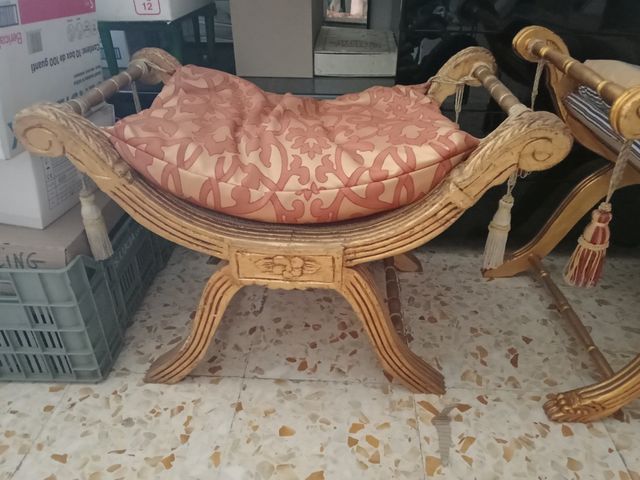 poltrona Savonarola vintage