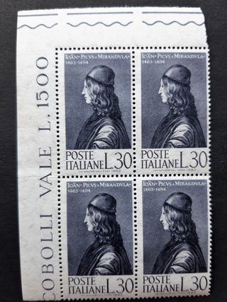 49. Poste italiane quartine Pico della Mirandola