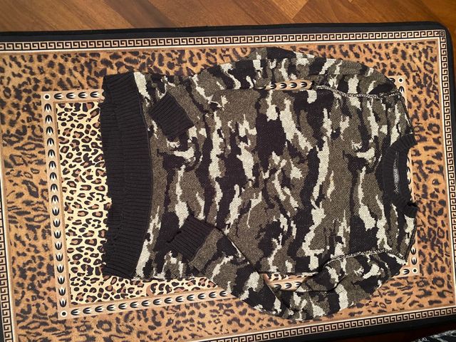 Maglione maglia felpa lana