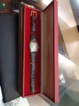 Reloj  Zenith vintage Oro amarillo/blanco.