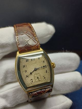 Reloj  Zenith vintage Oro amarillo/blanco.