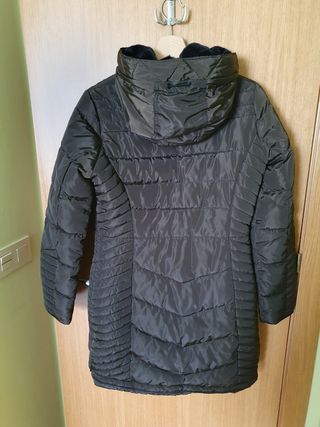 Parka mujer, verde caqui