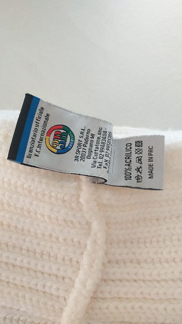 Scaldacollo Inter - Colore Bianco - Unisex