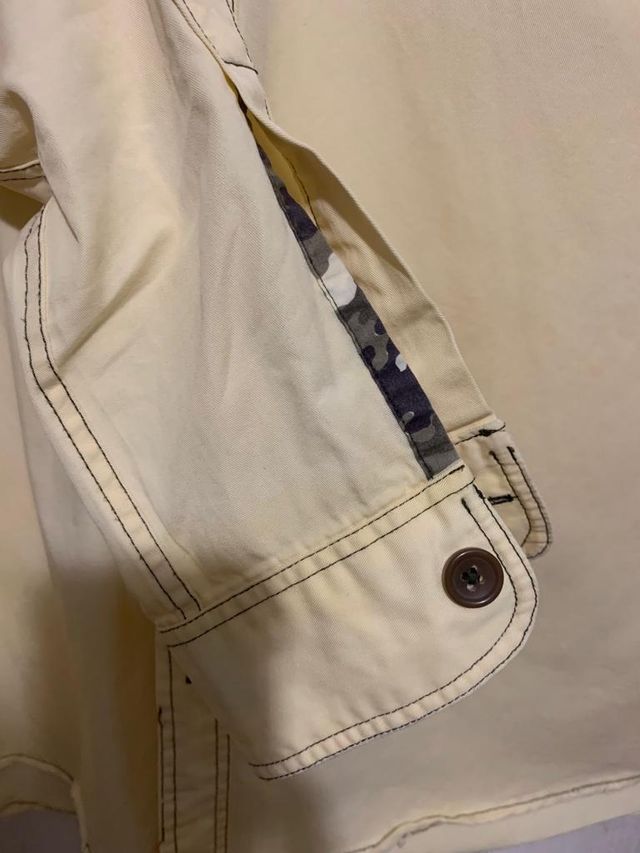 Camisa vintage amarilla Zara Talla L