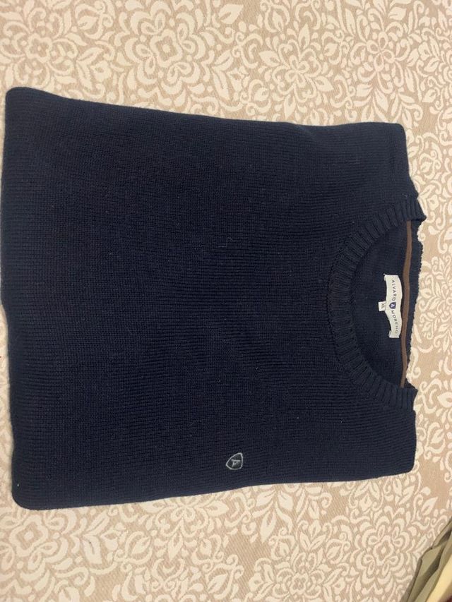 Chaleco azul Alvaro Moreno