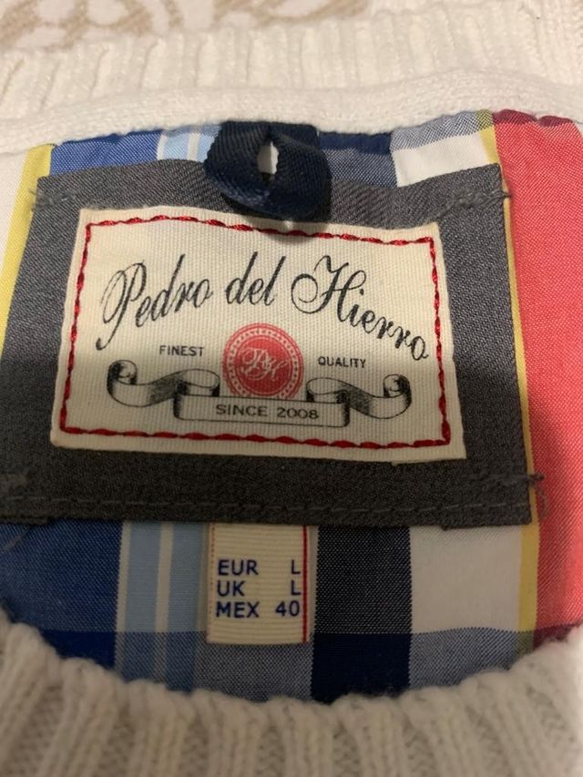 Chaleco blanco Pedro del Hierro