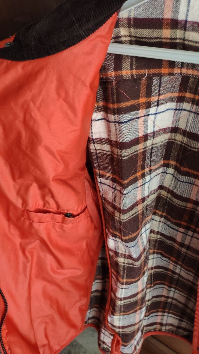 giacca imbottita easy wear taglia L rossa