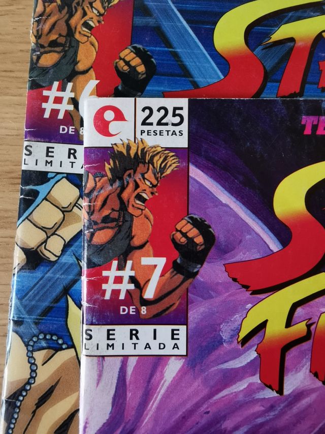 Lote comics Street Fighter II