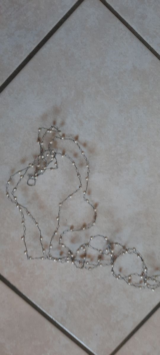 Filo perle e argento