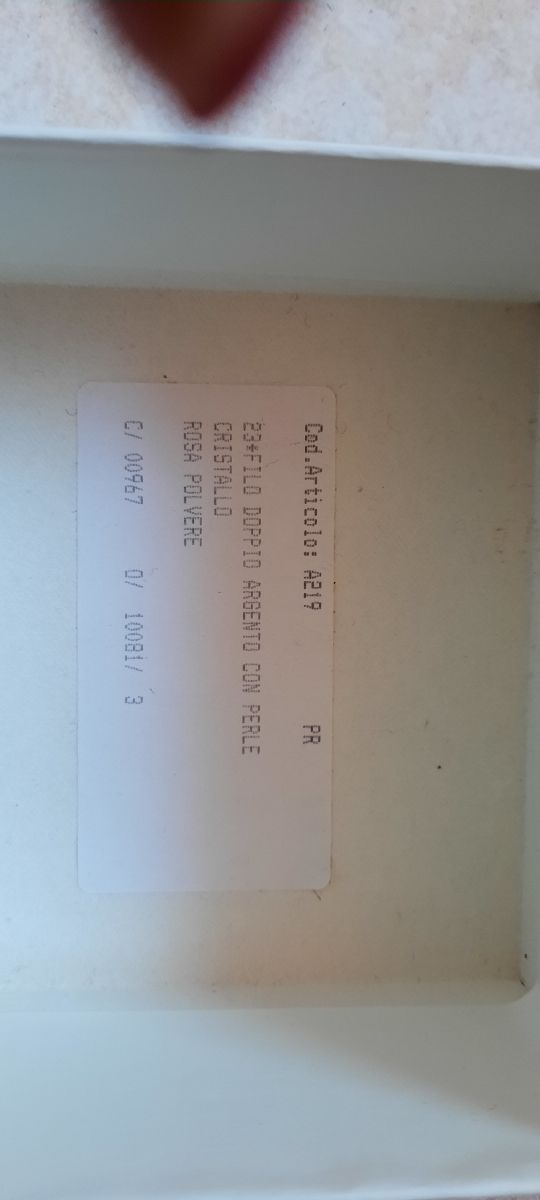 Filo perle e argento