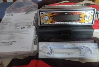 Radiocd mp3 coche jvc 