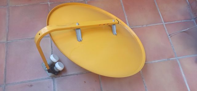 Parablóica con doble LNB