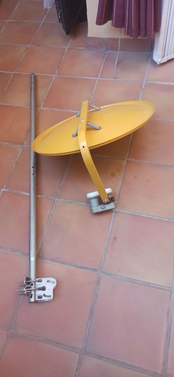 Parablóica con doble LNB