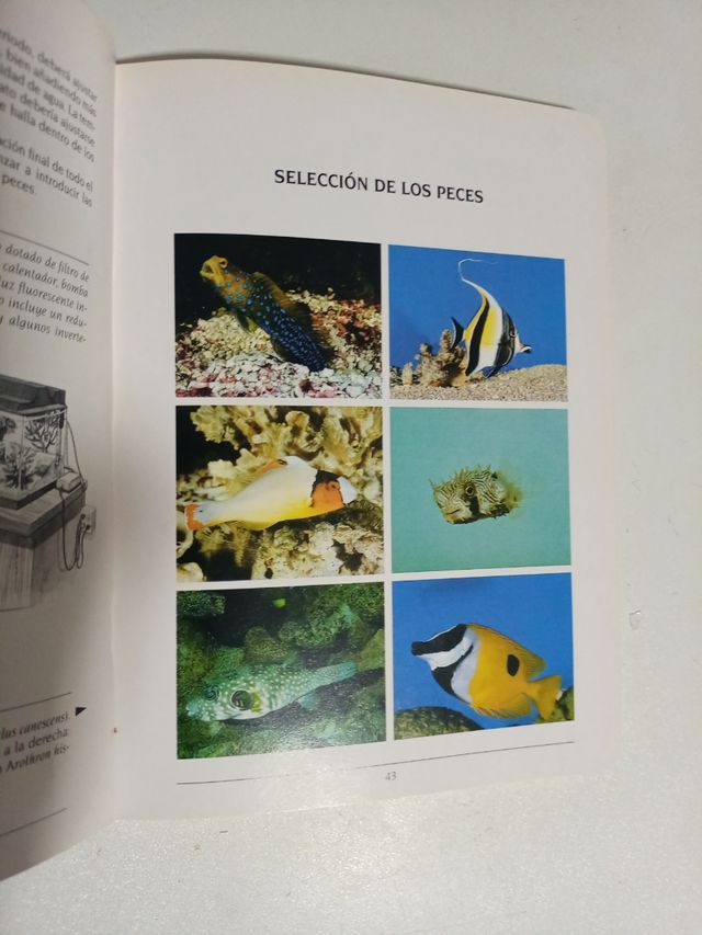 Libro sobre acuario