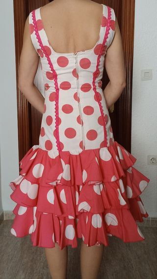Vestido corto flamenca T34
