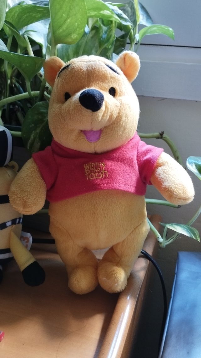 Peluche Tambor. Winnie pooh y Minion.