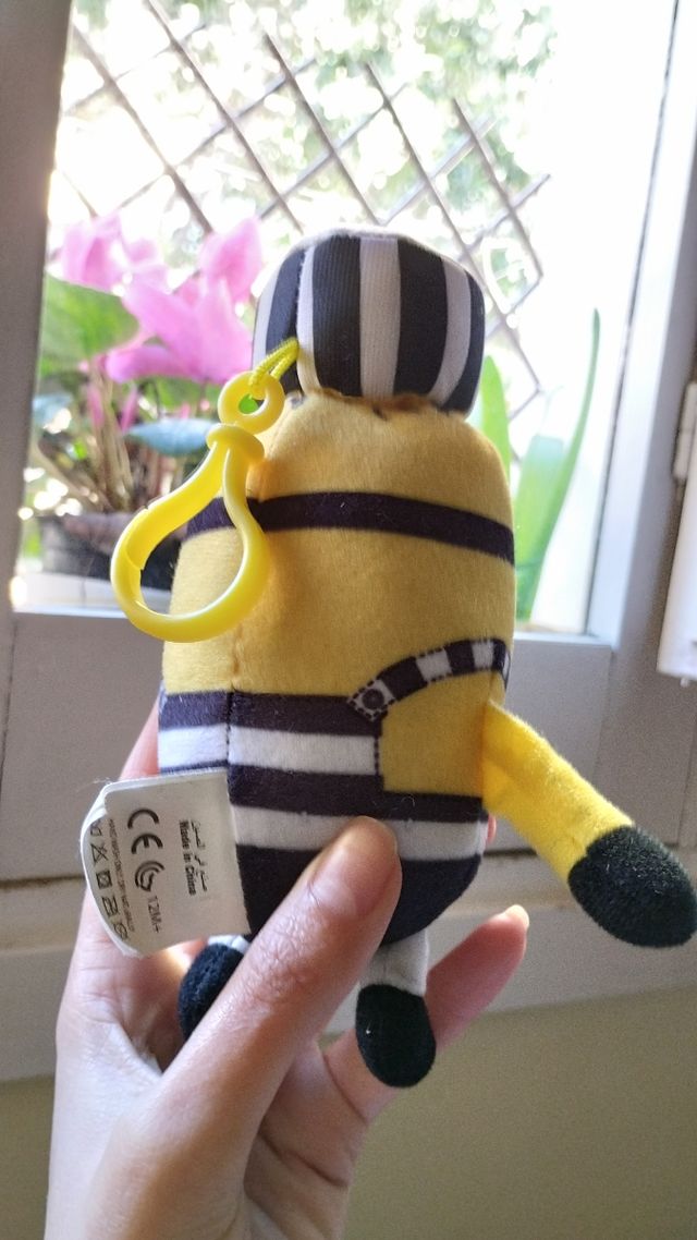 Peluche Tambor. Winnie pooh y Minion.