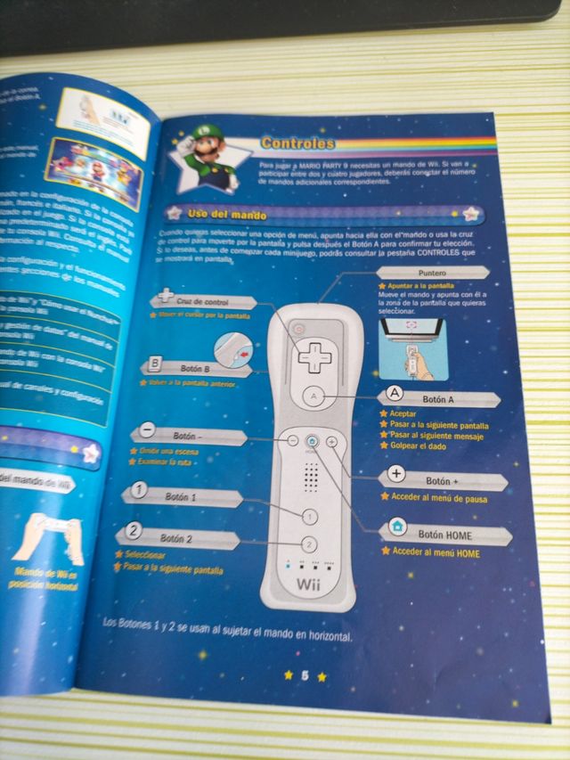 Manual Mario party 9