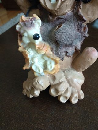 Troll ,duende de resina.15cm