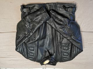 CHAQUETA MOTO HOMBRE CUERO