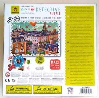 Puzzle detective en la ciudad