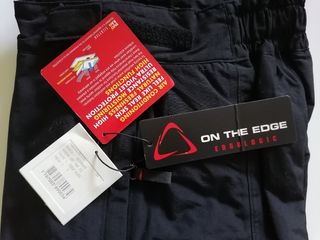 Pantaloni da sci da donna con bretelle, taglia S