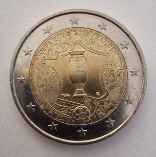 Moneda conmemorativa de 2 € de Francia. Año 2016