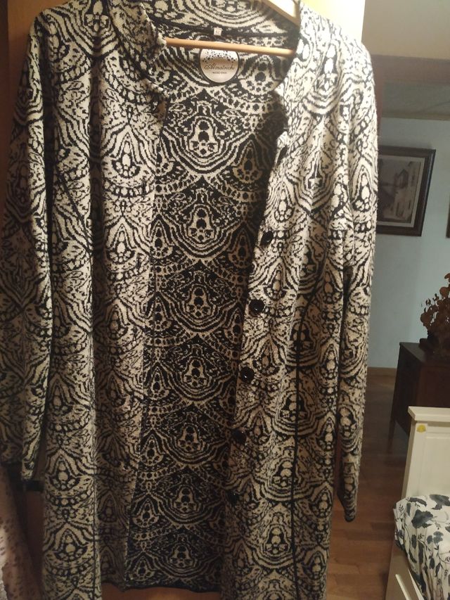 abrigo chaqueta de punto