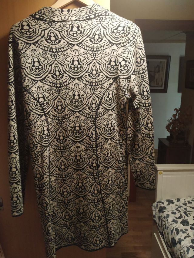 abrigo chaqueta de punto