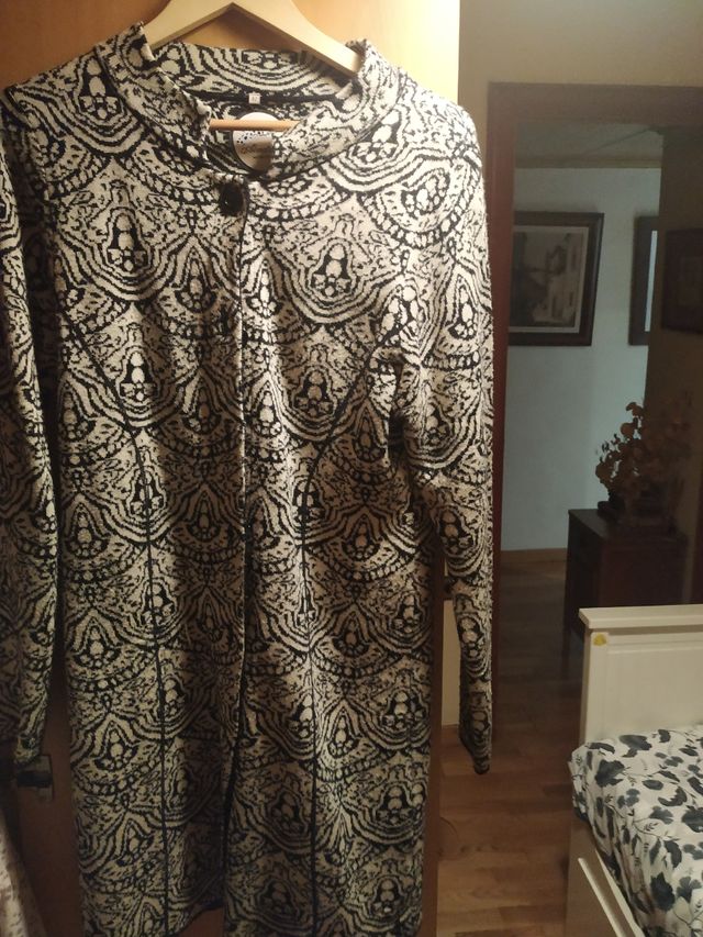 abrigo chaqueta de punto