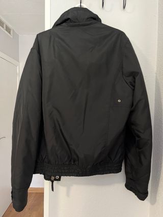 Abrigo bomber negro