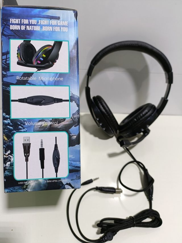 GAMING CASCOS DE PARA GAMING. (NUEVOS)