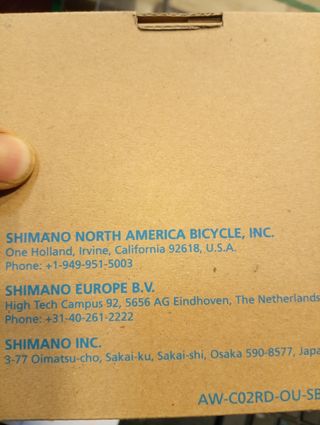 cambio Shimano tourney