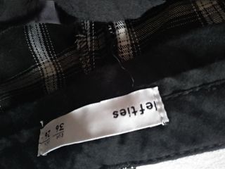 pantalón chino cuadros,cinturón negro, nuevo