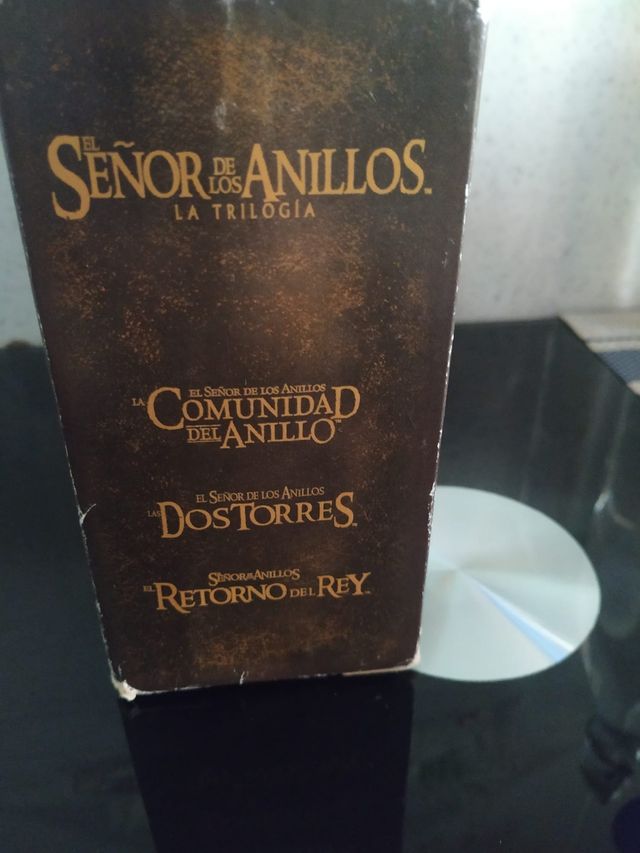 El Señor De Los Anillos DVD, versión extendida.
