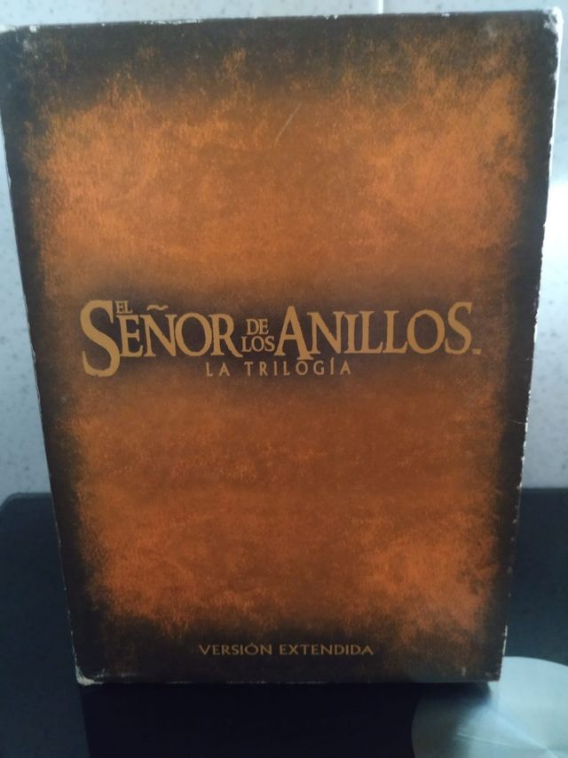 El Señor De Los Anillos DVD, versión extendida.