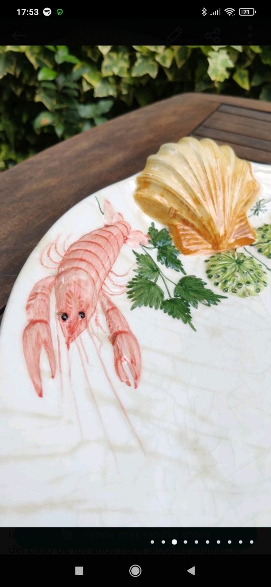 ANTIGUA FUENTE CERÁMICA R.C PORTUGAL