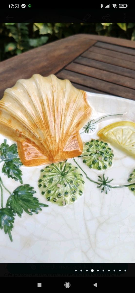 ANTIGUA FUENTE CERÁMICA R.C PORTUGAL