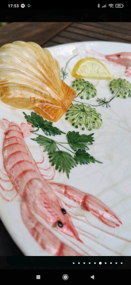 ANTIGUA FUENTE CERÁMICA R.C PORTUGAL