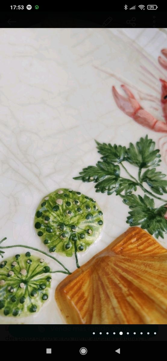 ANTIGUA FUENTE CERÁMICA R.C PORTUGAL