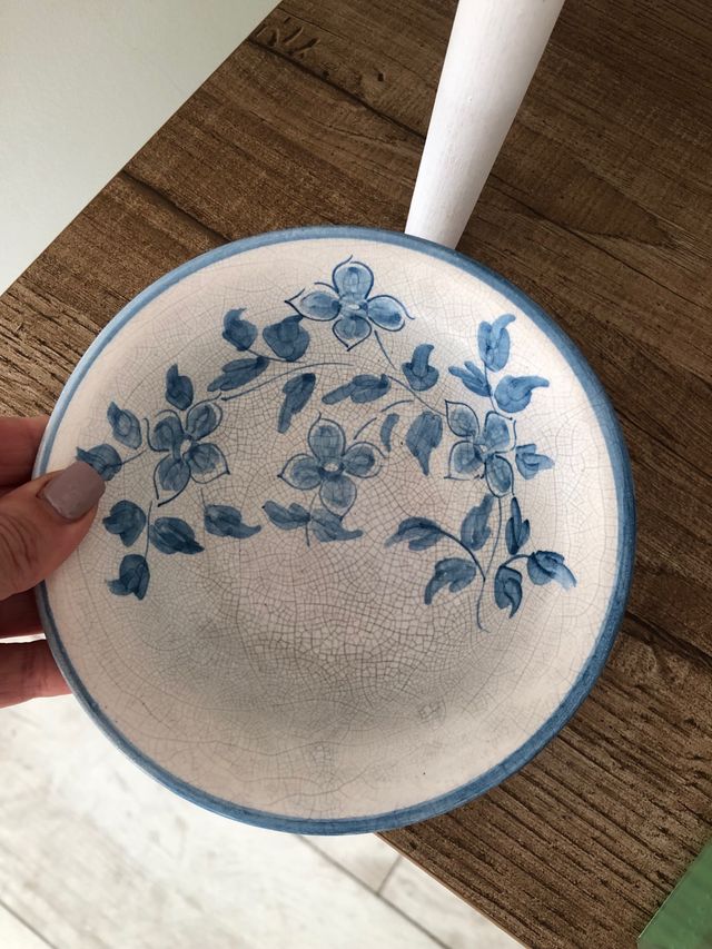 Cuenco porcelana de Manises