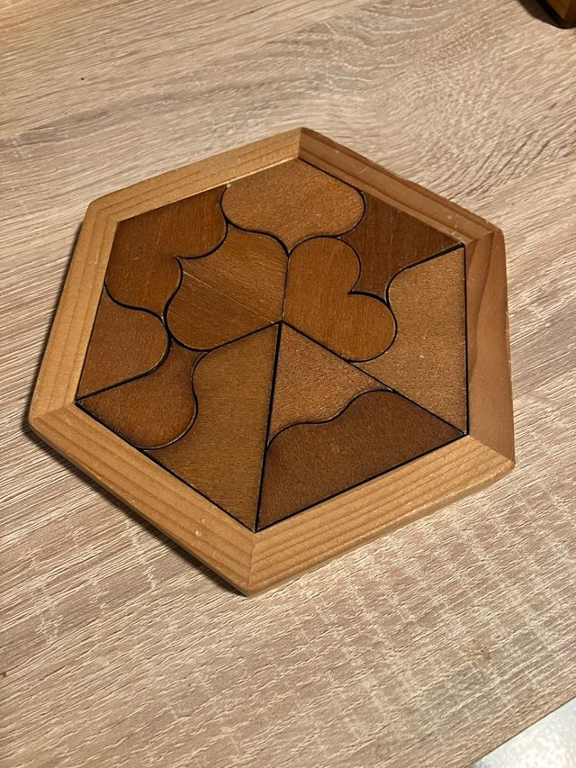 Rompecabezas de madera