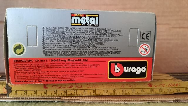 Porsche Carrera Supercup 1997.Bburago 1/43.Nuova. 