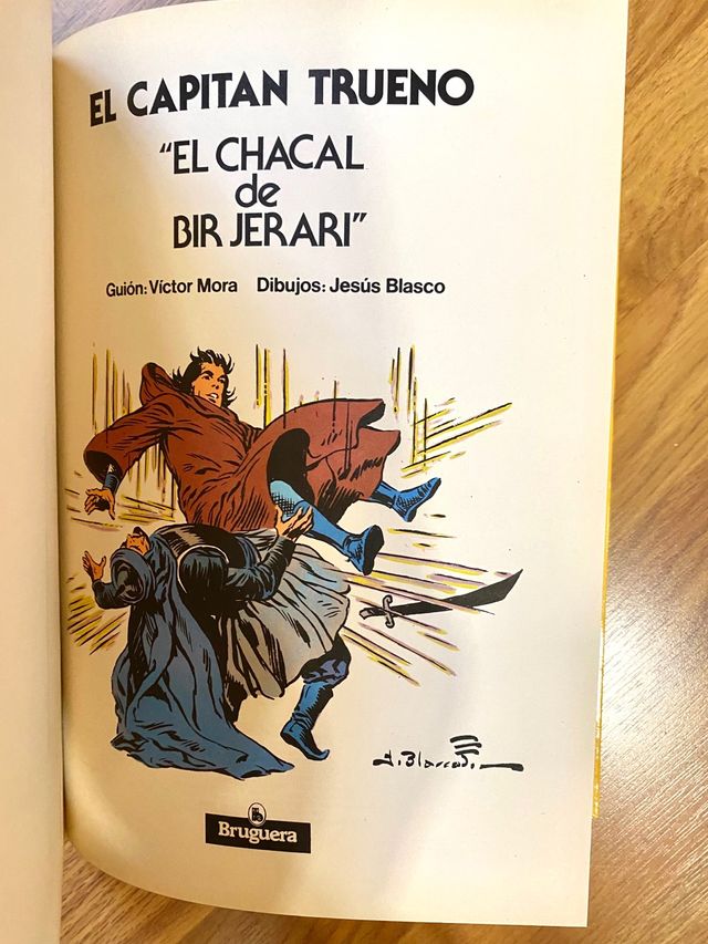 Libro cómic EL CAPITÁN TRUENO