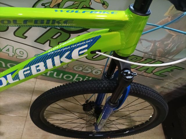 wolf bike aluminio talla s-m última unidad
