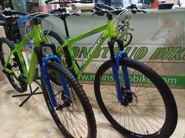 wolf bike aluminio talla s-m última unidad
