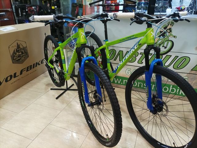 wolf bike aluminio talla s-m última unidad
